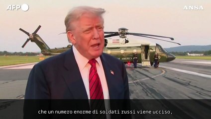 Trump, "Witkoff a Mosca mercoledi' o giovedi'"