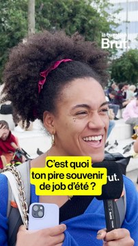 C'est quoi votre pire souvenir de job d'été ?