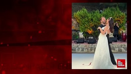 Sitare Akbaş ve Cengiz Orhonlu’nun ilk dansı