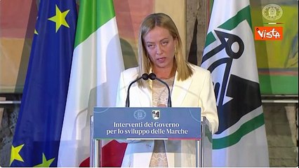 Marche, Meloni: Risolvere deficit infrastrutturale, paradosso che sia centrale ma no raggiungibile