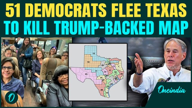 Texas Redistricting WAR: Democrats Flee State to Block Republican's GOP Map |Abbott’s Vote Collapses