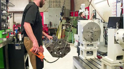 Preparing Engine Block  Dave's Auto Center