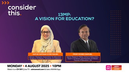 Consider This: 13MP | A Vision for Education? (Part 2)