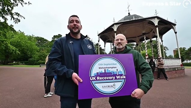 Tom Hayden, chief executive at the Good Shepherd, Wolverhampton and Marcus Johnson, project manager at SUIT, talk about the forthcoming Wolverhampton Recovery Walk event.