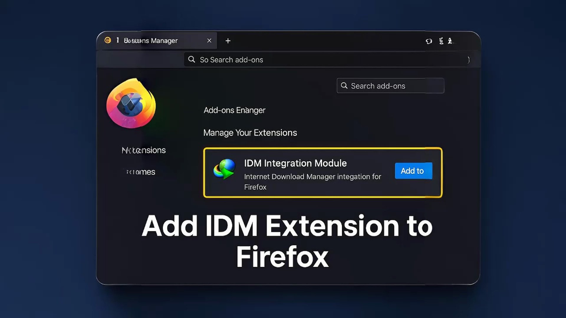 ⁣How to add and Install IDM Integration Module in Firefox Browser – Boost Download Speed!