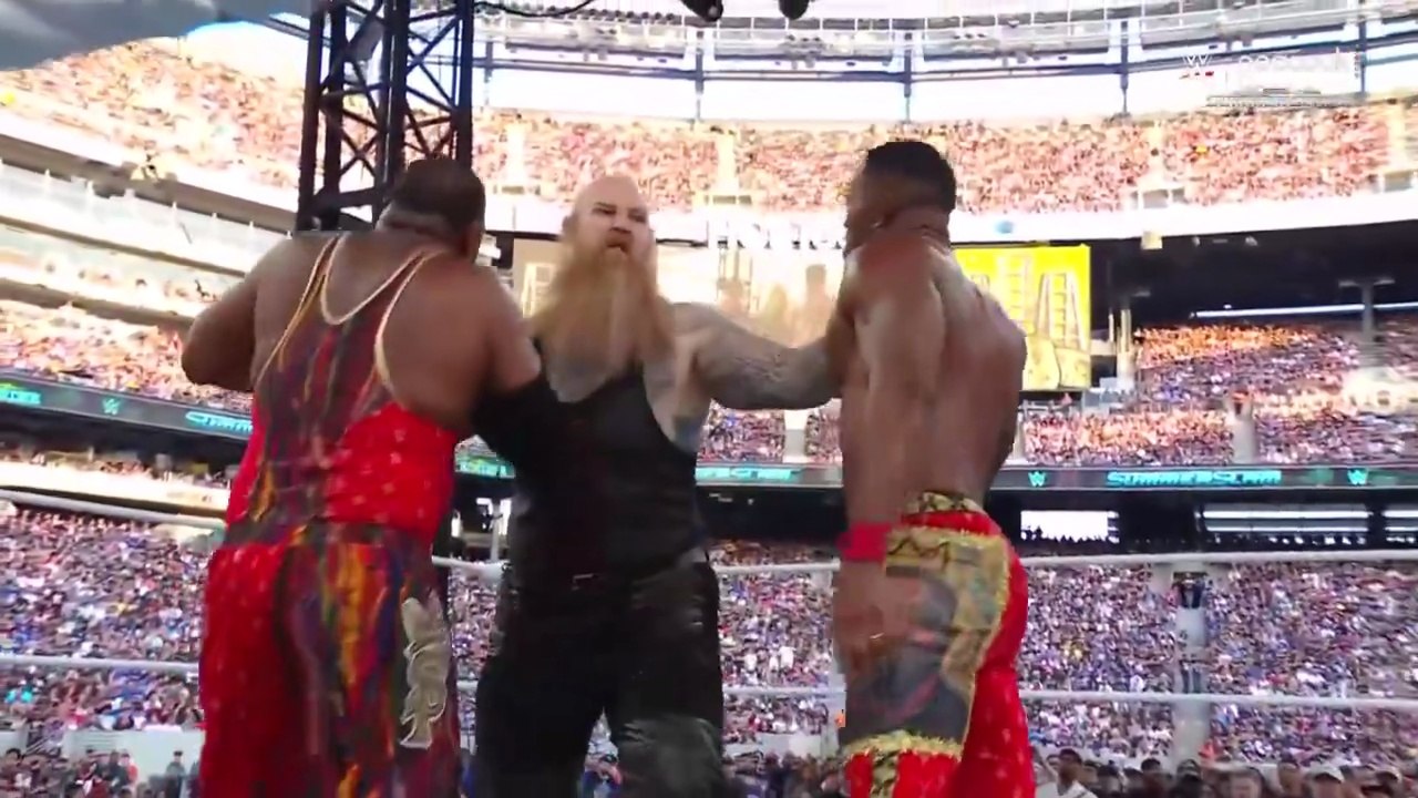 WWE SummerSlam _ Sunday Aug 03, 2025 - Tables, Ladders & Chairs Match _ Fraxiom Vs DIY Vs Street Profits Vs Wyatt Sicks Vs Motor City Machine Guns Vs Andrade & Rey Fenix _ WWE Tag Team Championship Match