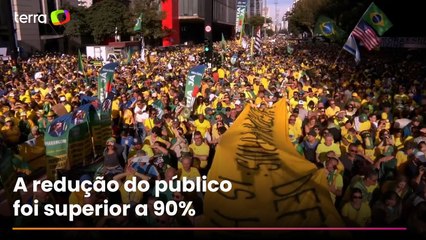 Sem Bolsonaro, aliados do ex-presidente reúnem 37,6 mil na Paulista