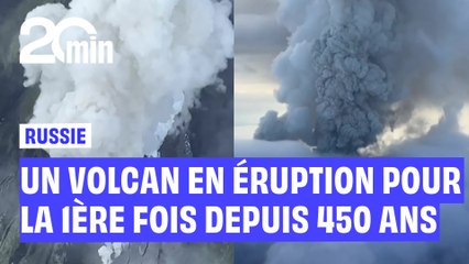 En Russie, un volcan entre en éruption pour la première fois en plus de 450 ans