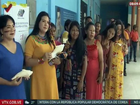 Monagas | Comunidades indígenas ejercieron su derecho al voto con rituales ancestrales