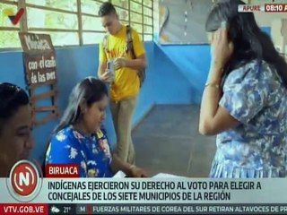 Apure | Delegados indígenas ejercieron su derecho al sufragio el pasado 3 de agosto