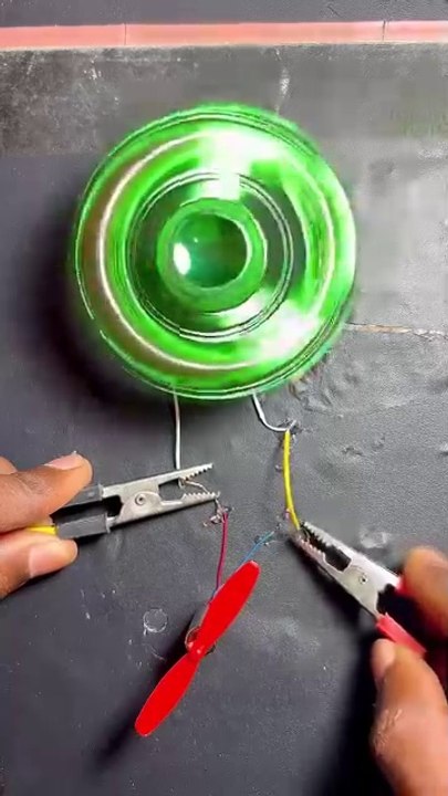 Spinner effect • Dc motor