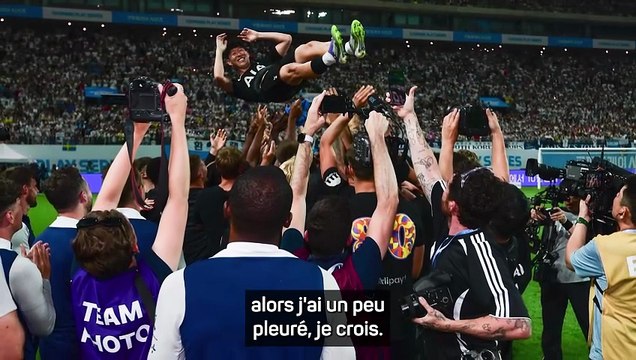Son très ému au moment de dire au revoir aux Spurs