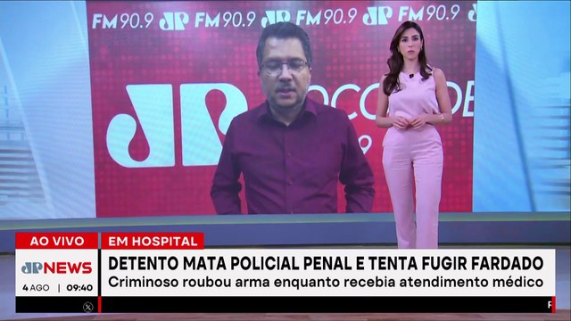 Detento mata policial penal e tenta fugir com farda da vítima