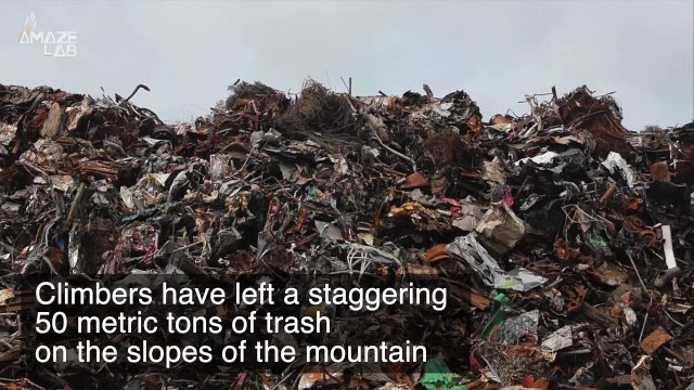 Mount Everest Has a Trash Problem! How These Drones Are Trying to Help