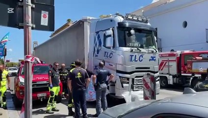 L'incidente mortale in via Messina Marine a Palermo