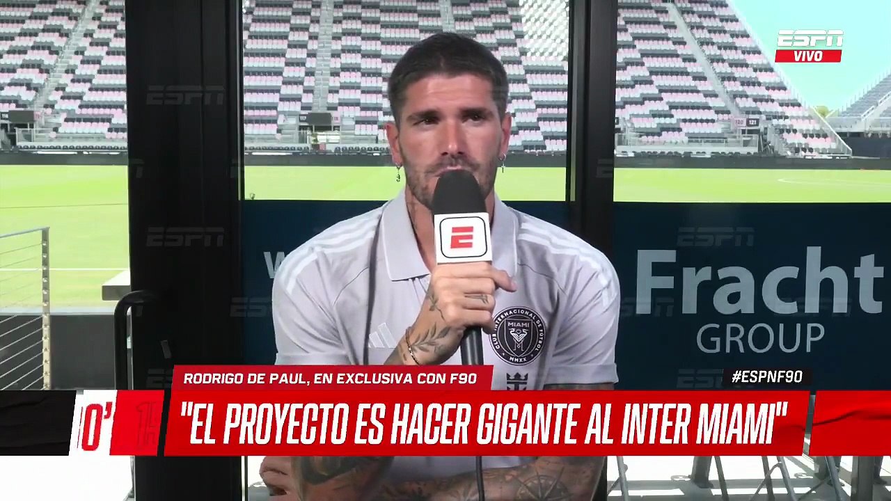 Rodrigo De Paul sobre la conversación que mantuvo con Lionel Scaloni