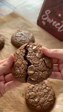 Yummiest Brownie Cookies #cooking #food #fyp #asmr #recipe #viral