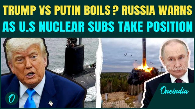 Russia Vs US BIG Nuclear War Brewing? Putin WARNS Trump Over Nuclear Submarine Order; ‘Be Cautious…’