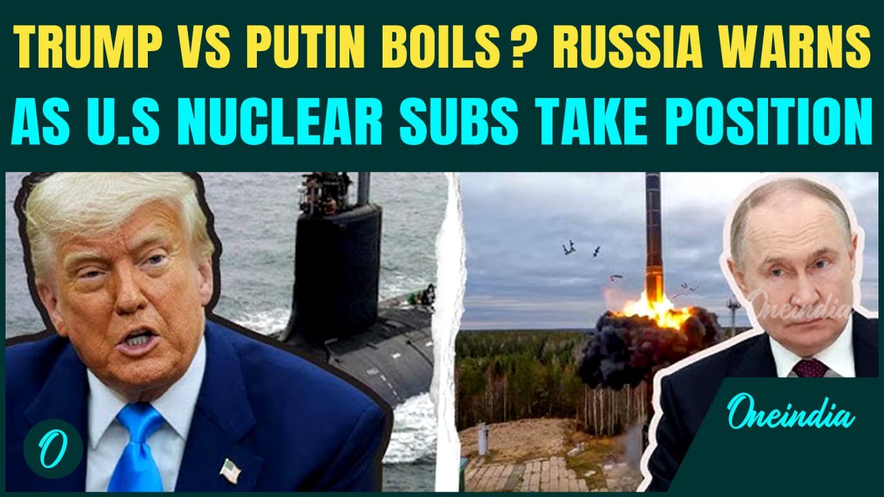 Russia Vs US BIG Nuclear War Brewing? Putin WARNS Trump Over Nuclear Submarine Order; ‘Be Cautious…’