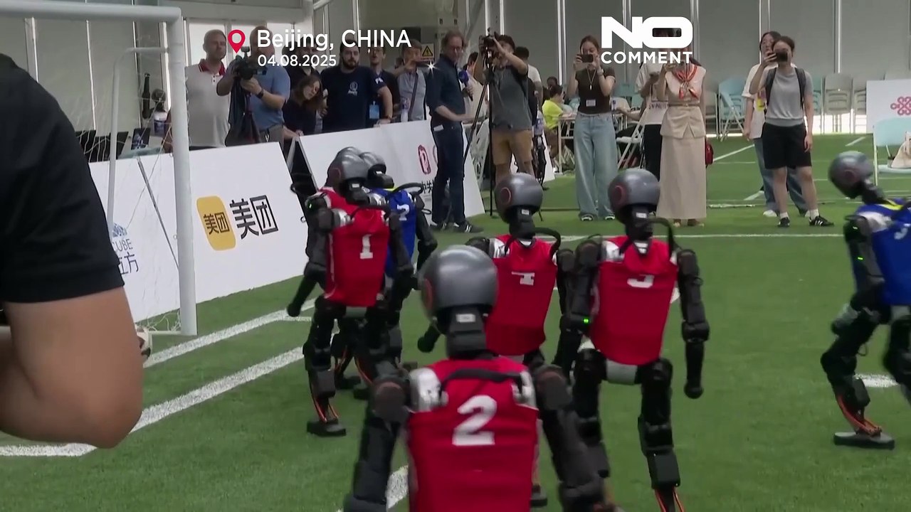 KI-gesteuerte Roboter bereiten sich auf erste Humanoide-Roboter-Weltspiele vor