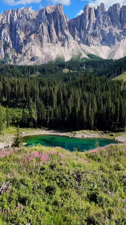 LE PLUS BEAU lac des Dolomites