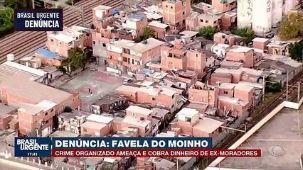 Crime organizado ameaça e cobra dinheiro de ex-moradores da Favela do Moinho