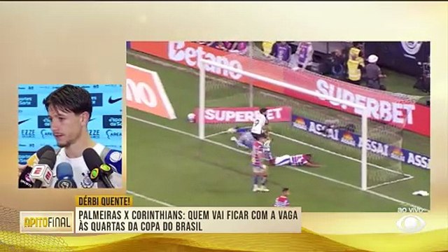 Neto cobra Garro, do Corinthians, antes do Dérbi contra o Palmeiras: Não está jogando nada