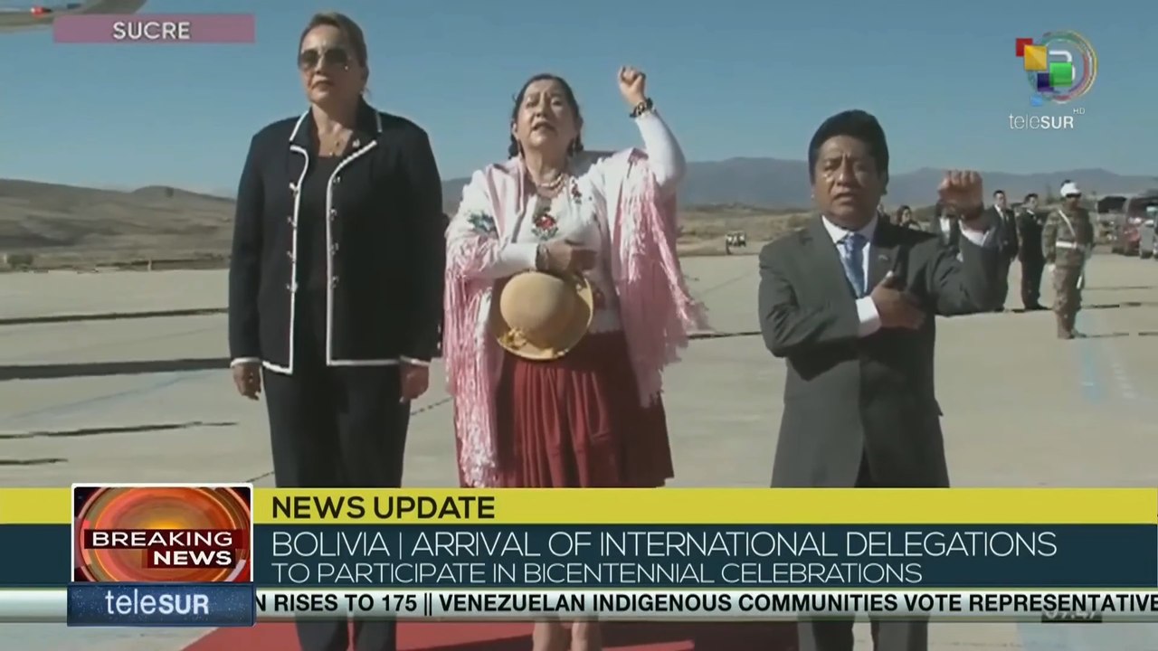 President Xiomara Castro attends Bolivia’s bicentennial in La Paz