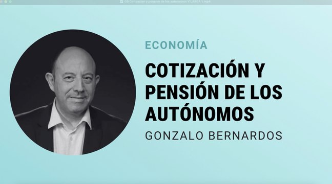 Gonzalo Bernardos - Cotización y pensión de los autónomos (Versión corta)