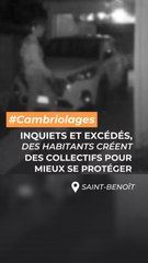 Cambriolages en série dans plusieurs quartiers de Saint-Benoît