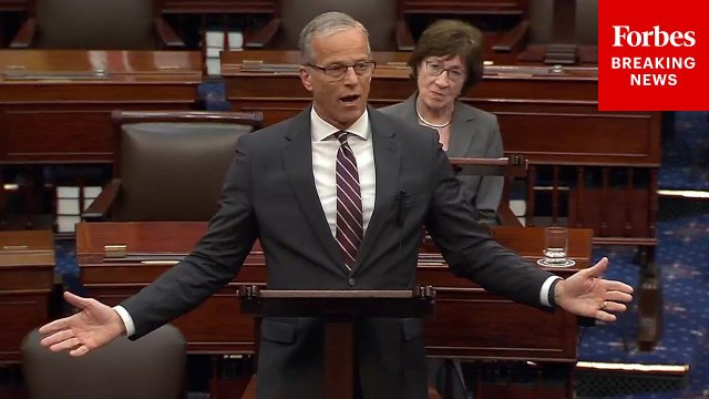 'Not The Way This Place Works': Thune Accuses Van Hollen Of Holding Senate 'Hostage' Over Amendment