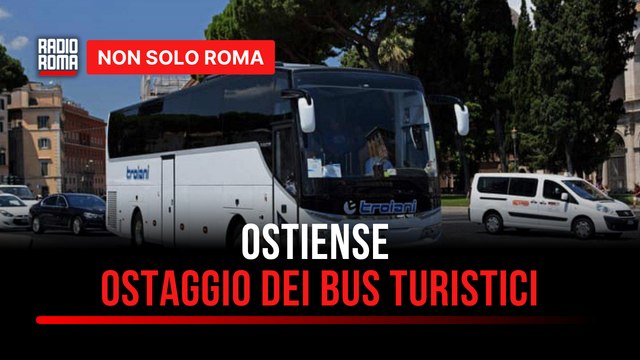 Il quartiere Ostiense ostaggio dei bus turistici: traffico in tilt e pedoni a rischio