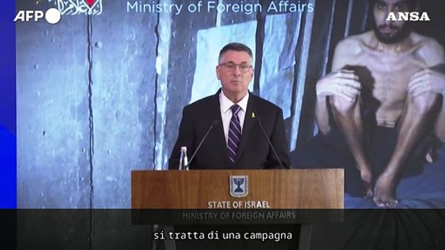 Israele, ministro degli Esteri: Il mondo deve porre fine al fenomeno dei rapimenti di civili