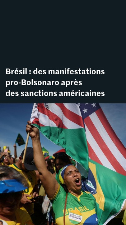 Brésil : 37 000  sympathisants pro-Jair Bolsonaro réunis à Sao Paulo pour remercier Donald Trump