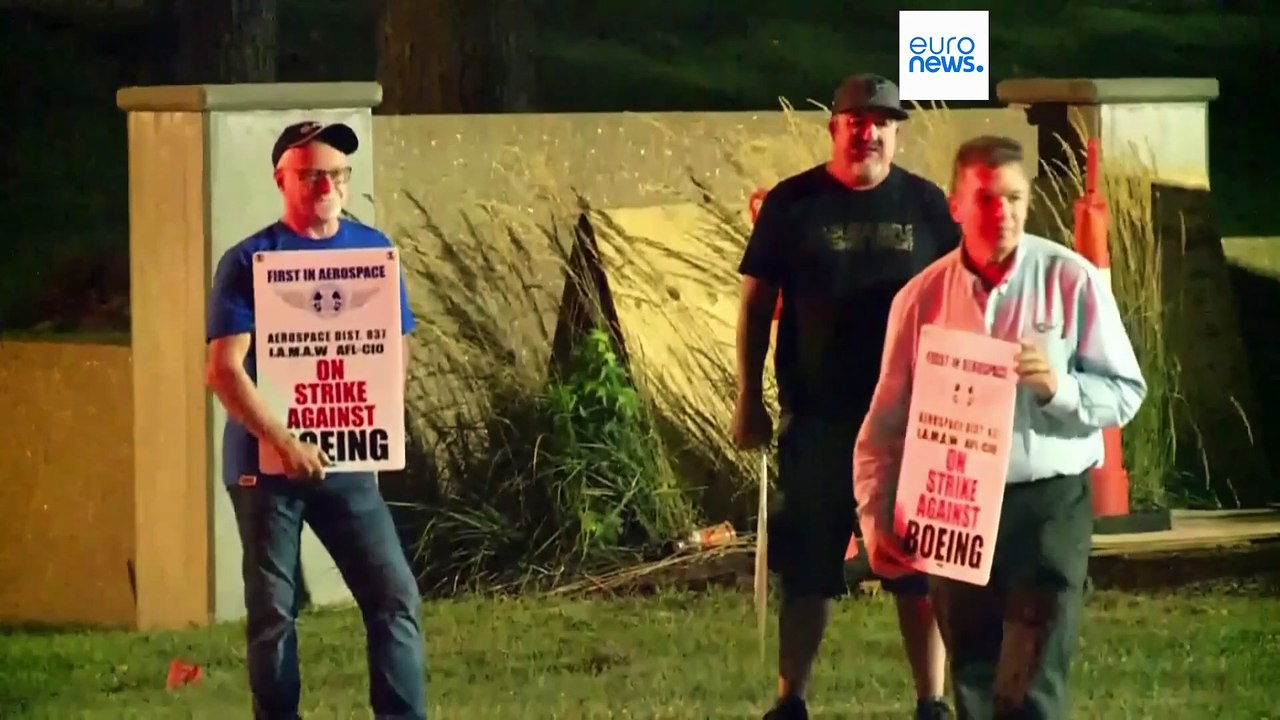 La huelga de trabajadores de Boeing paraliza la producción de un nuevo caza estadounidense