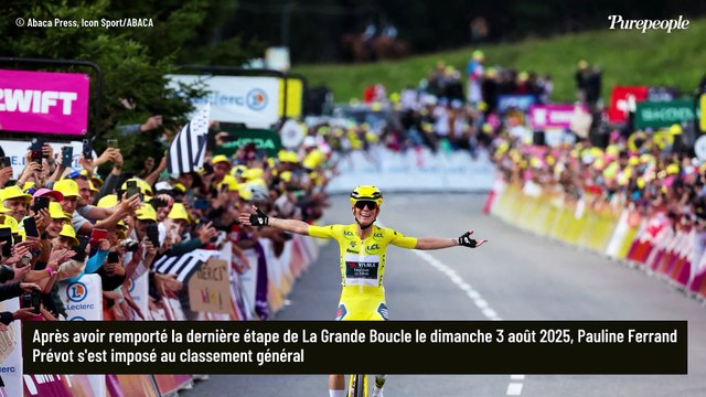 Après son sacre sur le Tour de France, Pauline Ferrand-Prévot savoure sa victoire aux côtés de son compagnon... lui aussi cycliste professionnel