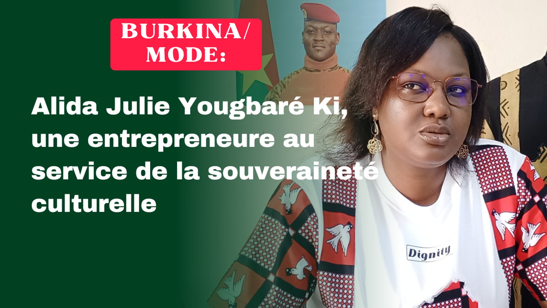 Burkina/Mode : Alida Julie Yougbaré Ki, une entrepreneure au service de la souveraineté culturelle