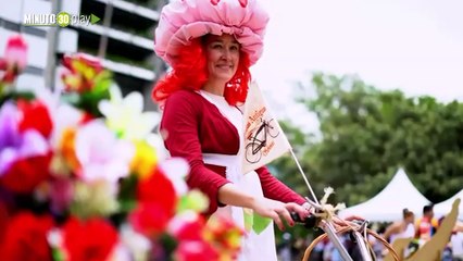 ¡Se tomaron las calles! Feria de las Flores rodó con más de 2 mil ciclistas y pura creatividad