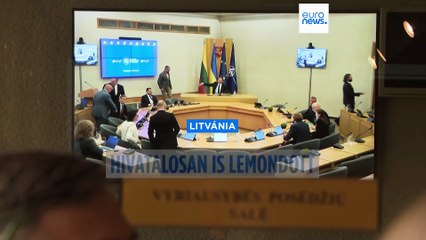 Hivatalosan lemondott Gintautas Paluckas litván miniszterelnök