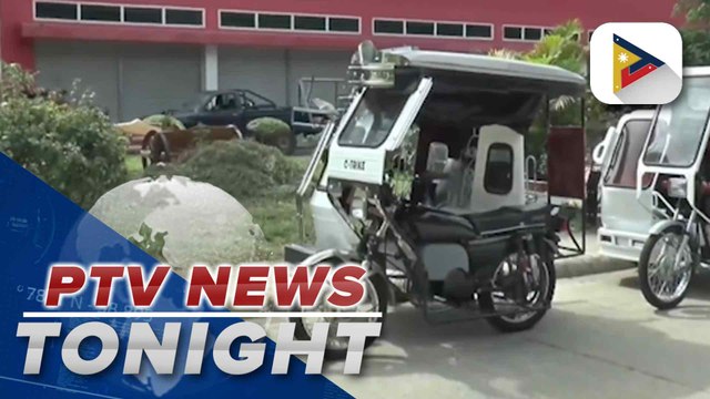 CSU, DOST seeks to lessen tricycle drivers' expenses with E-trike, C-trike