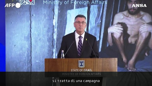 Israele, ministro degli Esteri: Il mondo deve porre fine al fenomeno dei rapimenti di civili