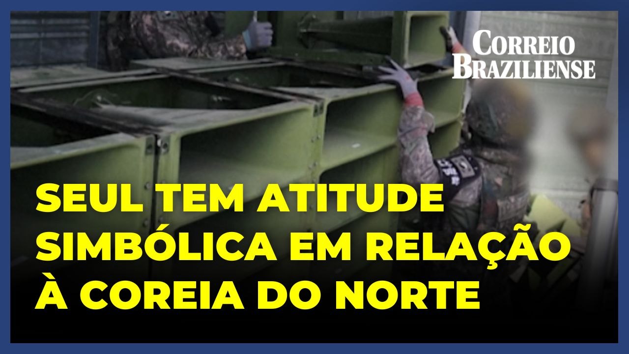 Coreia do Sul remove alto-falantes que transmitiam propaganda contra vizinha do Norte