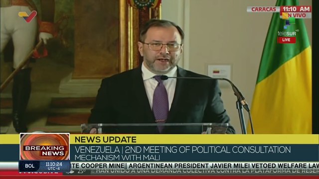 Yván Gil: “Venezuela and Mali, we face imperialism and neocolonialism together”