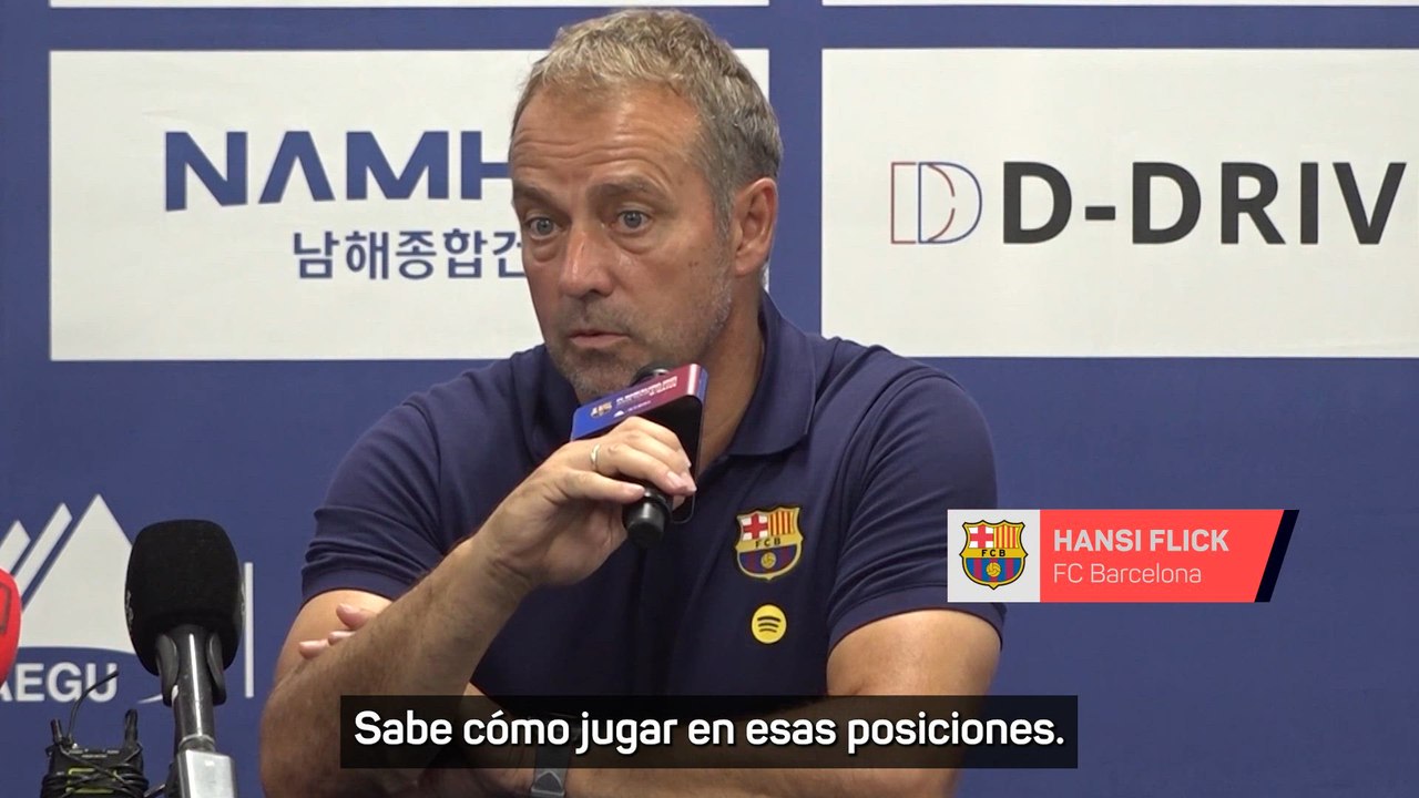 Flick sobre Rashford: "Puede jugar de nueve y de once"