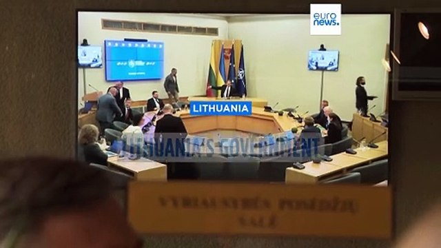 Lithuania's government formally resigns after PM Gintautas Paluckas stepped down