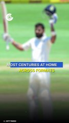 Players with the Most Tons at home in International Cricket 🔥
