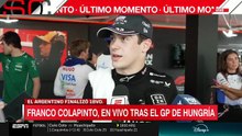 Franco Colapinto: "Fue una carrera para el olvido, un desastre"
