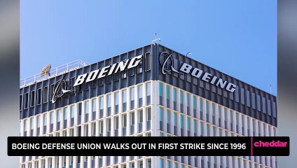 Boeing Defense Union Walks Out in First Strike Since 1996