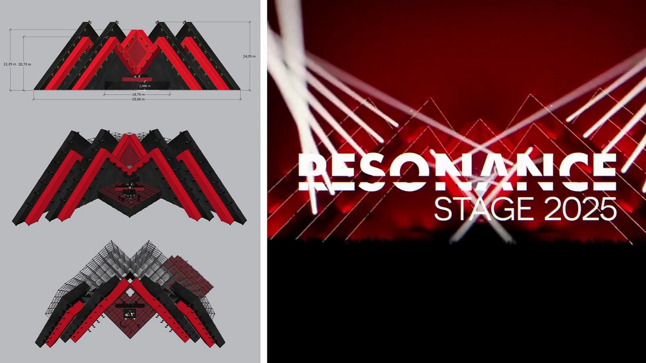 Medusa desvela el escenario más original del año: una araña de acero de 8 pisos de alto y 45.000 Kg