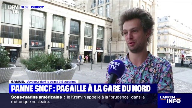 La galère des usagers de la SNCF en Gare du Nord après une fuite de gaz